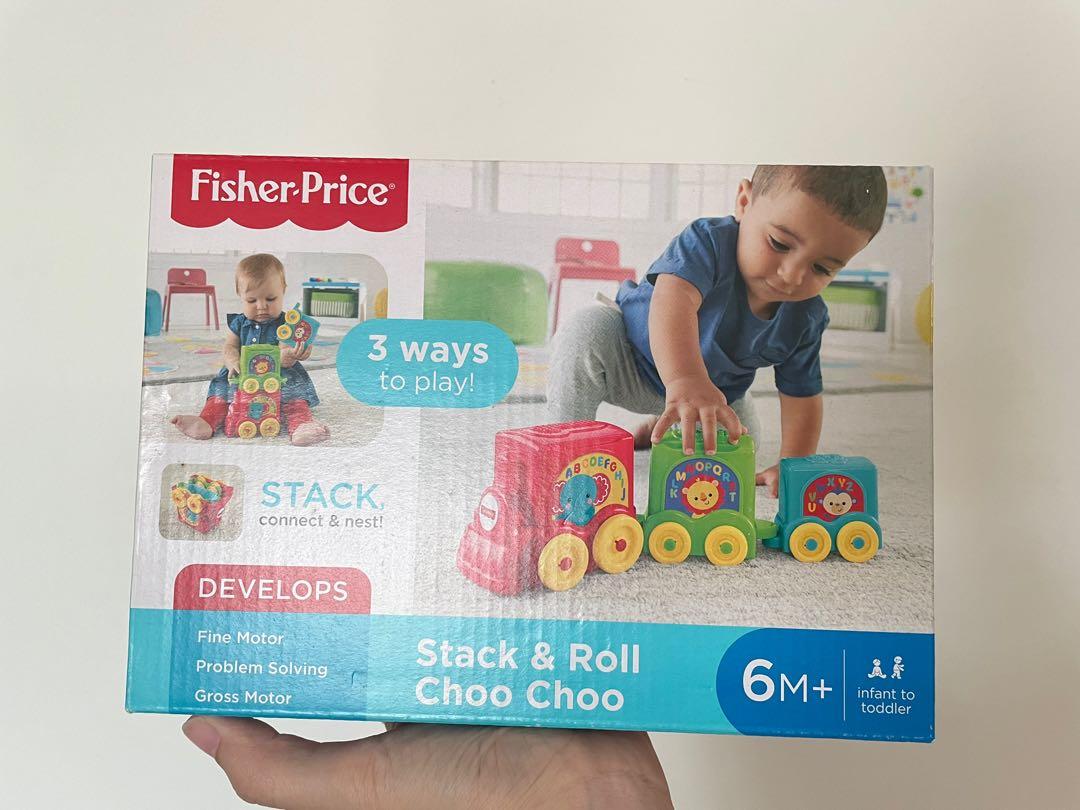 Fisher price stack and roll choo choo 2025