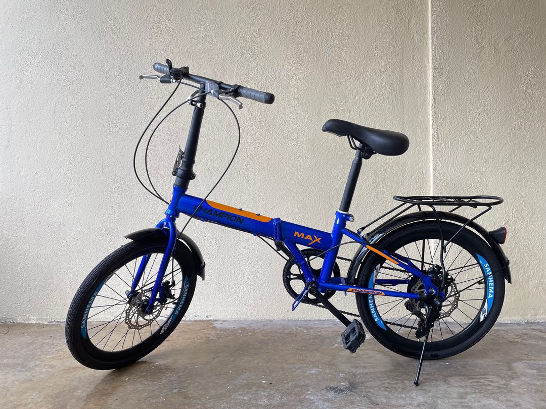 champion folding bike