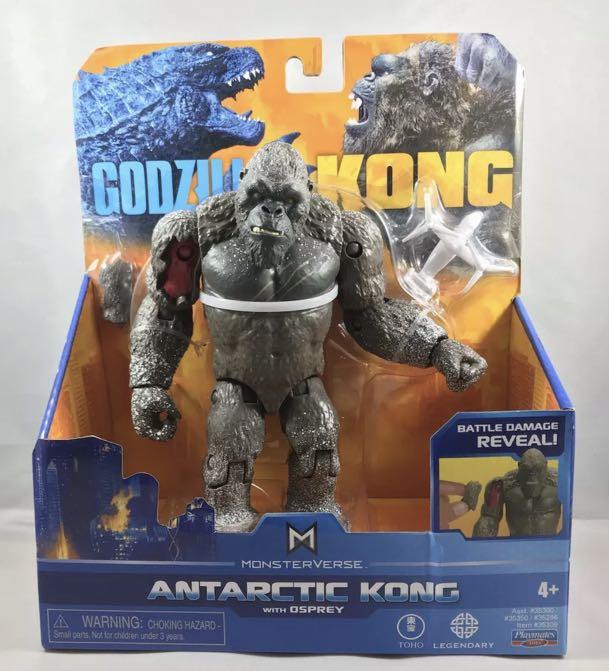 Godzilla With Heat Ray Vs Kong With Battle Axe Godzilla vs Kong Pack In Hand 