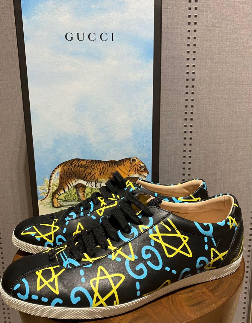 Gucci graffiti sneakers hot sale