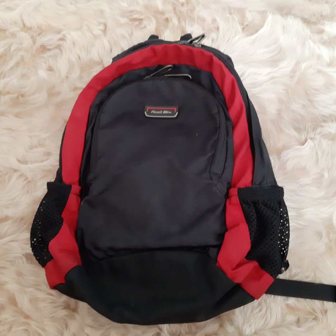 Hawk bag black and red best sale