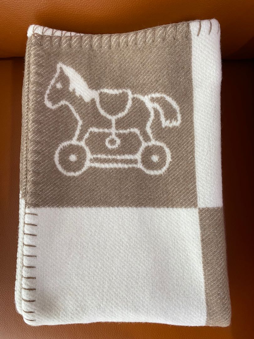 Hermes deals baby blanket