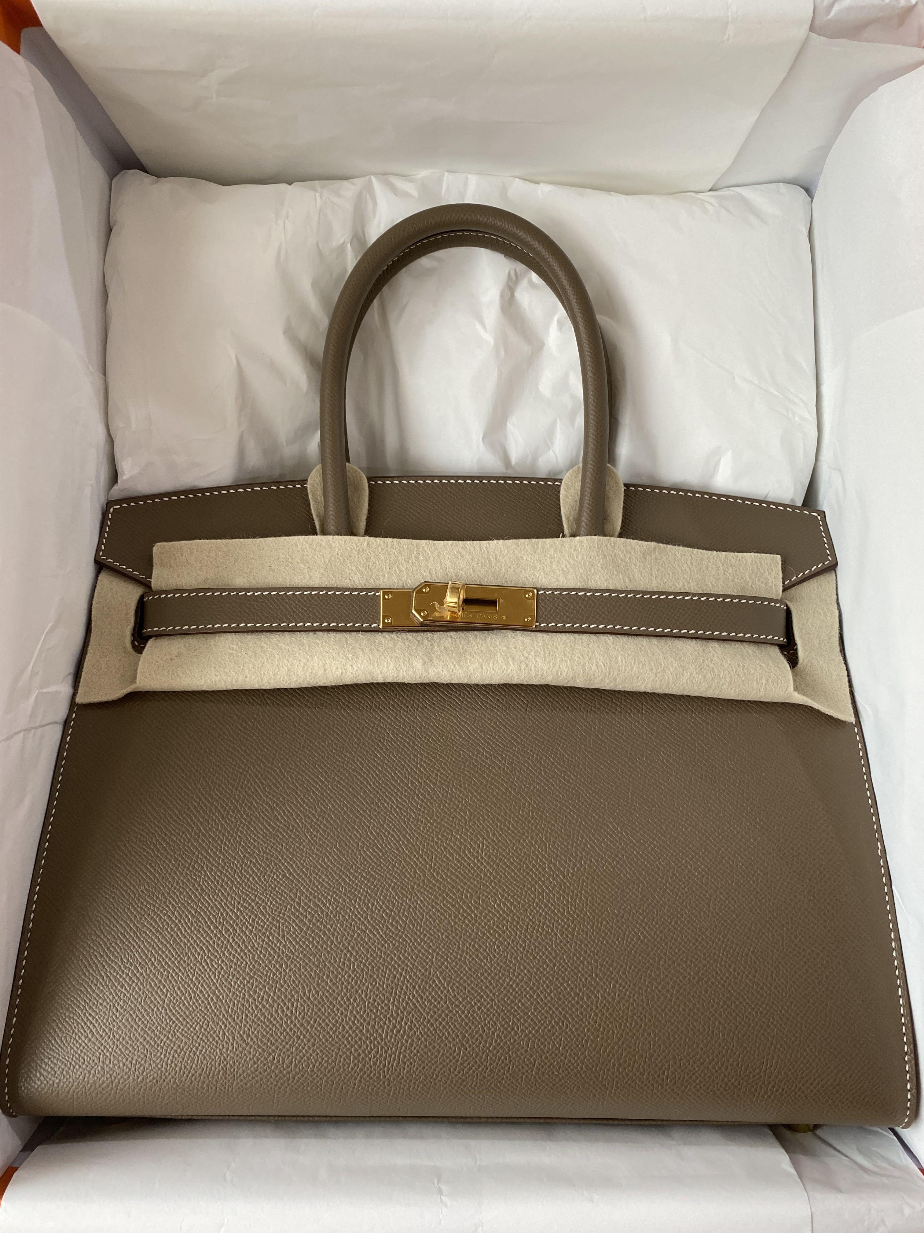 New] Hermès Birkin Sellier 30  Gold, Epsom Sellier, Palladium Hardwa – The  Super Rich Concierge Malaysia