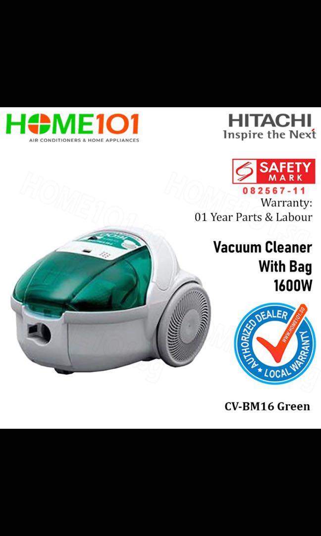 Hitachi CVBM16 Vacuum Cleaner, TV & Home Appliances, Vacuum Cleaner & Housekeeping on Carousell