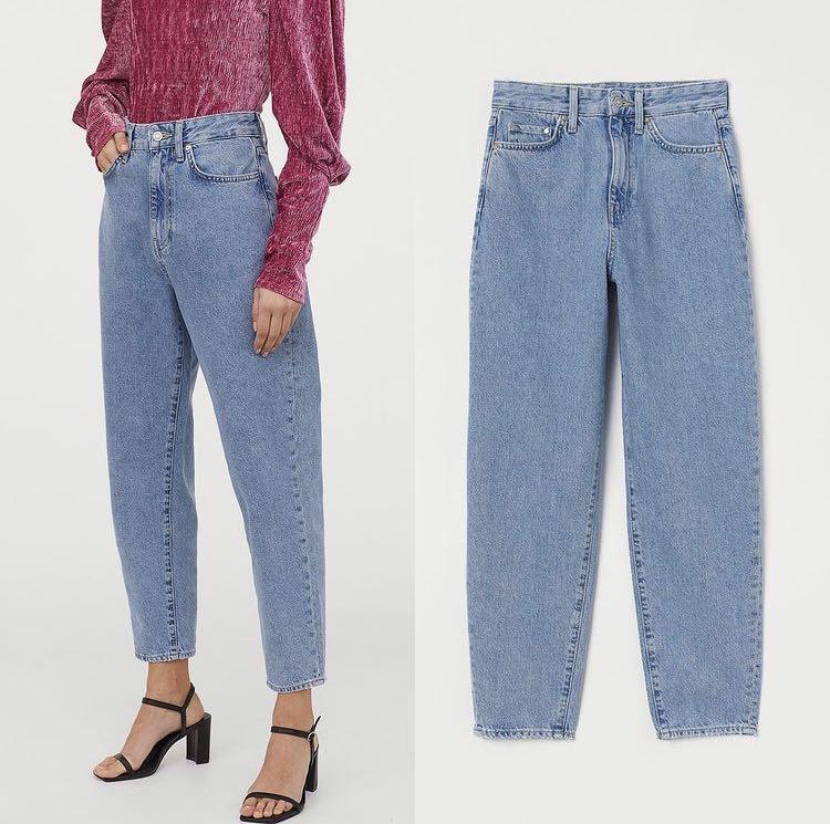H\u0026M Mom Jeans Loose Fit (NEW \u0026 ADA SIZE 
