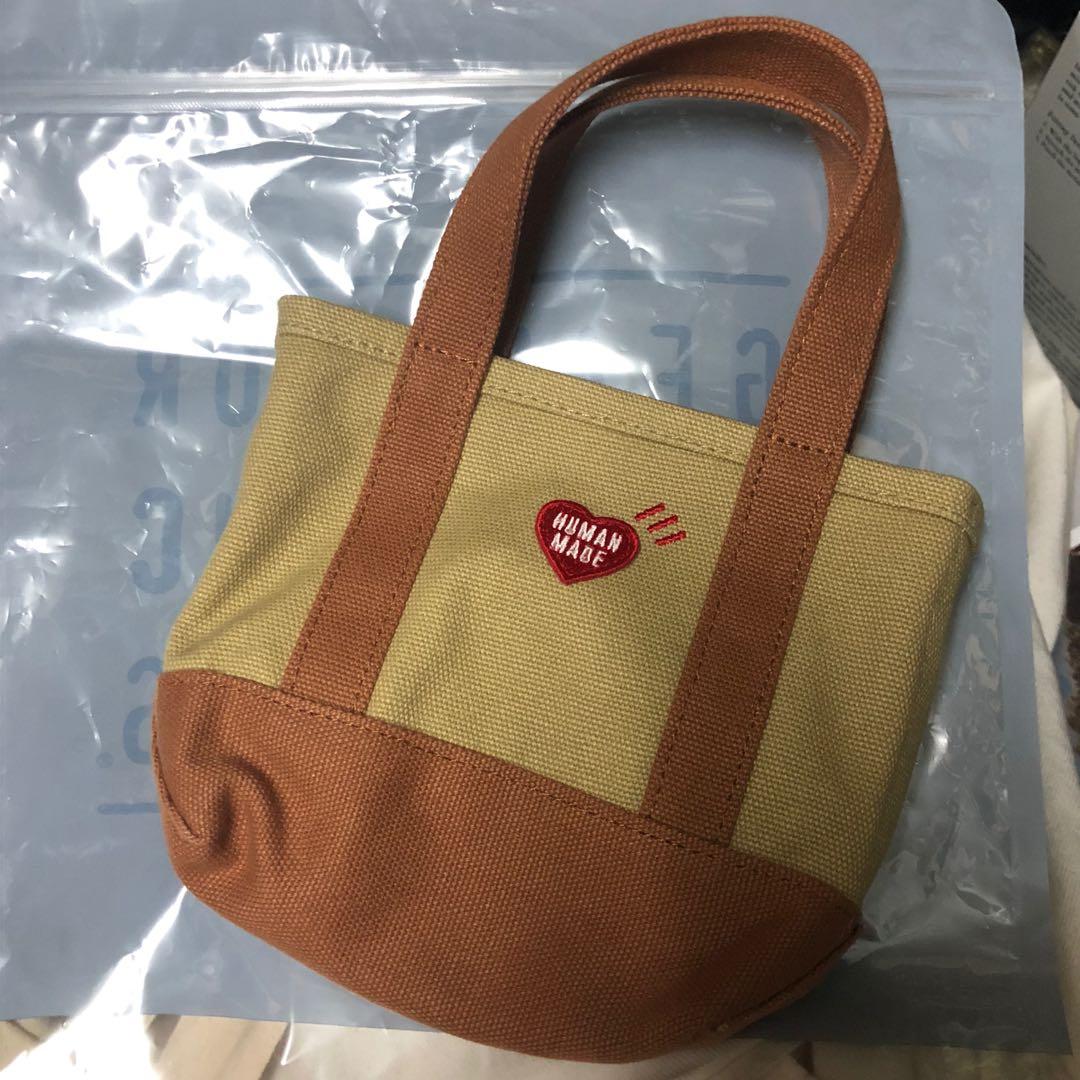 HUMAN MADE MINI SHOULDER COLOR TOTE BAG, 男裝, 袋, 小袋- Carousell 