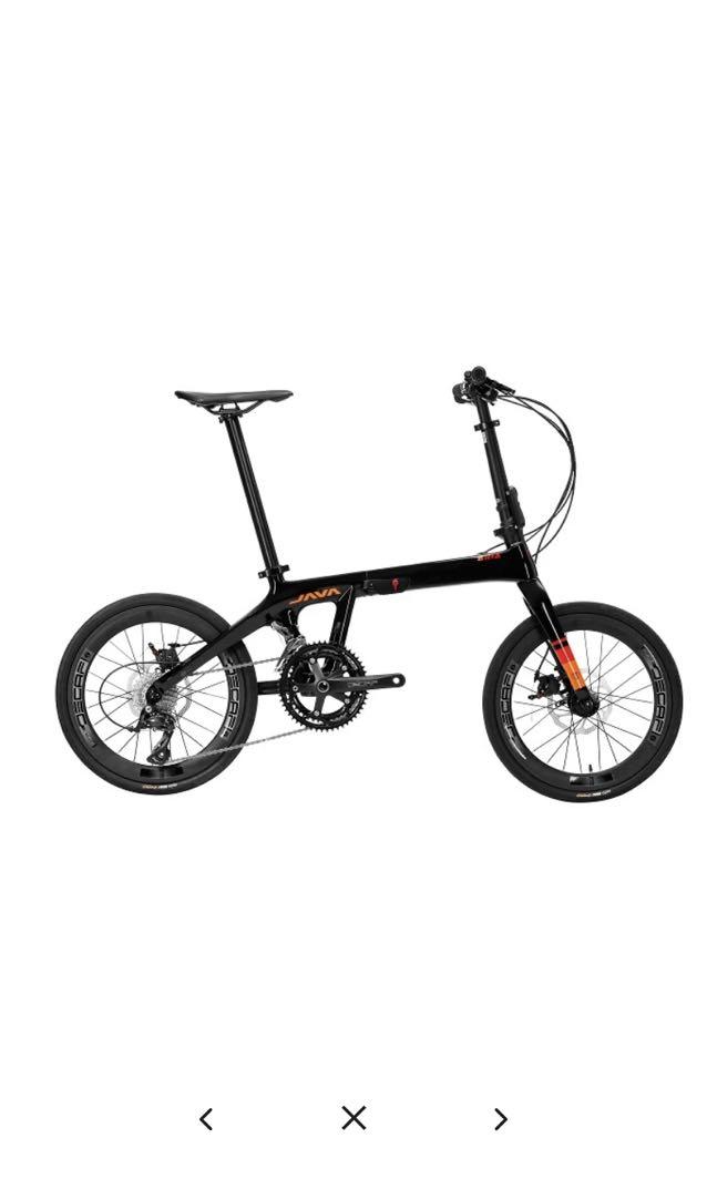 JAVA ARIA CARBON FOLDING BIKE 16s, Sports Equipment, Bicycles & Parts, Bicycles on Carousell