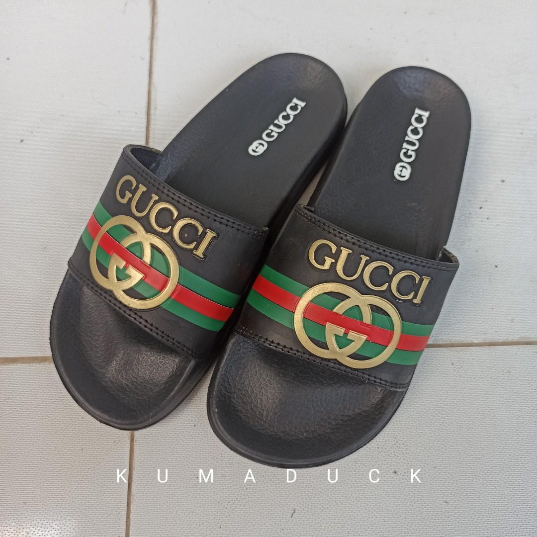 JUAL Sandal Gucci Fesyen Pria Sepatu Sandal di Carousell