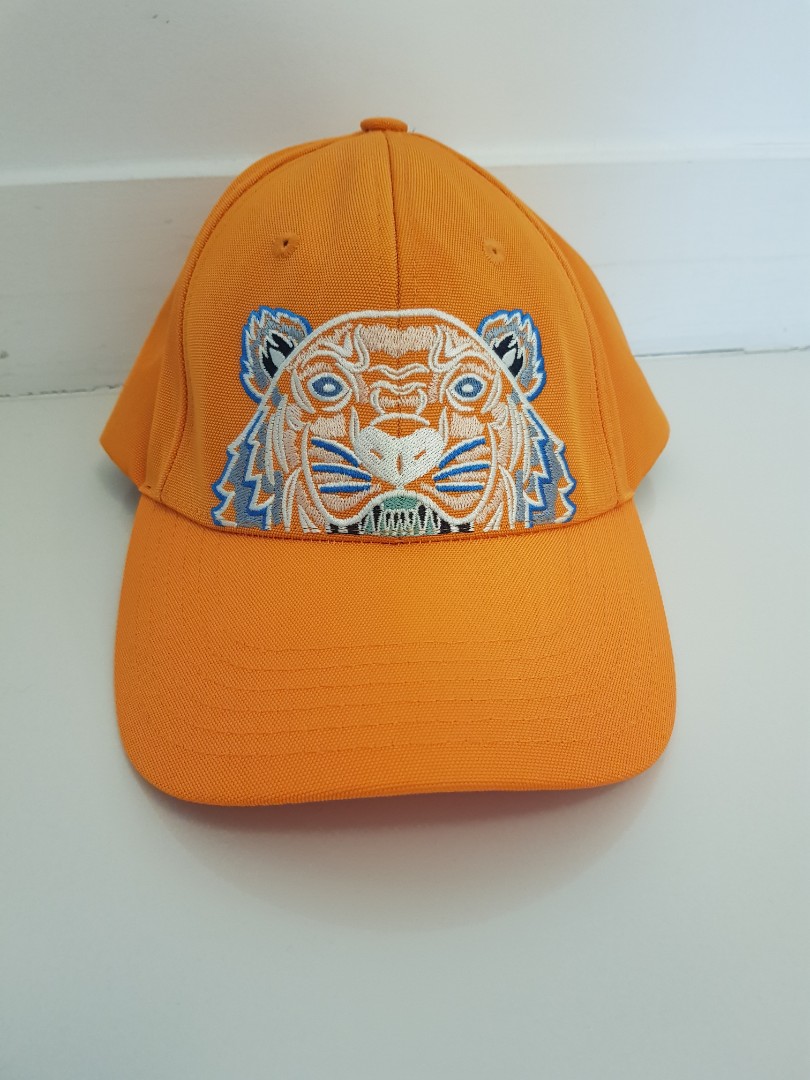 kenzo orange hat