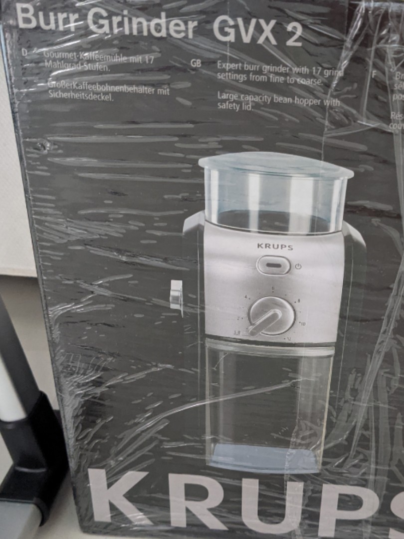 Krups Burr Grinder GVX2, TV & Home Appliances, Kitchen Appliances