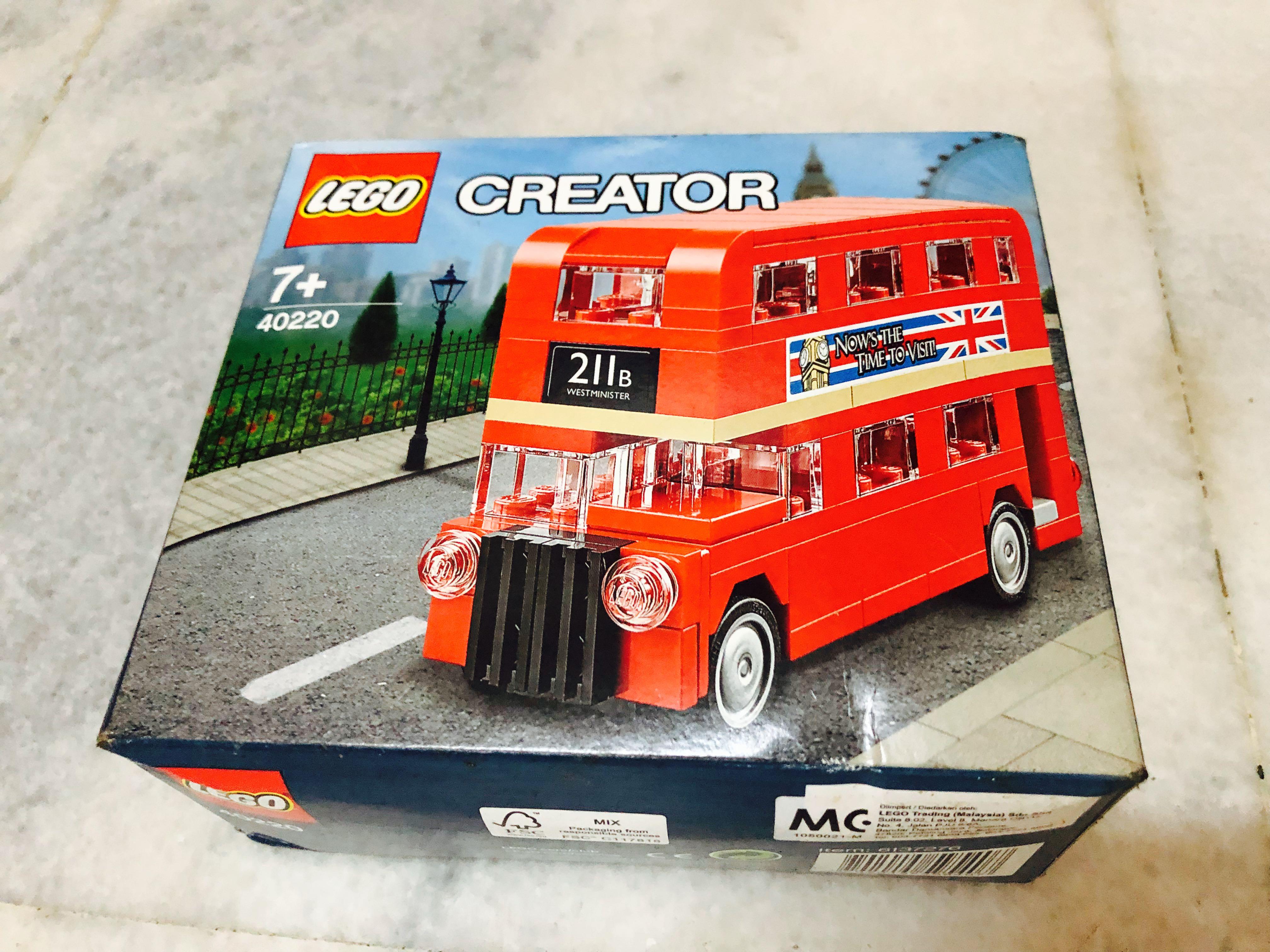 LEGO 40220 Creator London Bus, Hobbies & Toys, Toys & Games on Carousell