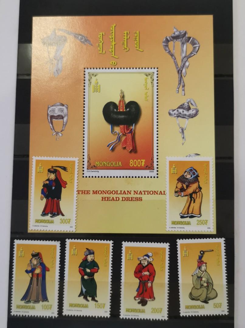 Limited Edition Mongolian Stamps, Hobbies & Toys, Memorabilia