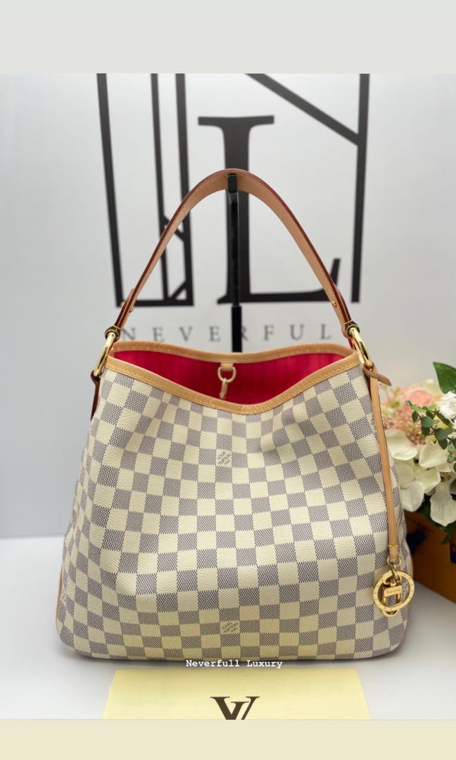 Louis Vuitton Delightful PM Damier Azur Bag Luxury Bags