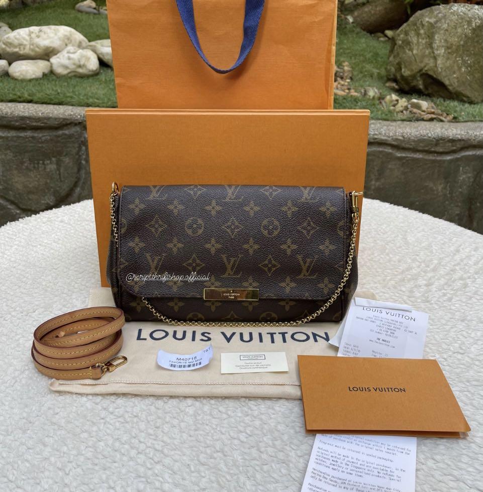 Original LV favorite MM Monogram, Luxury, Bags & Wallets on Carousell