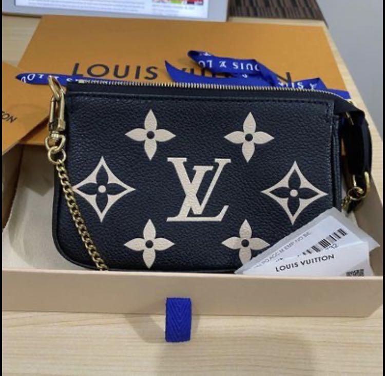 Louis Vuitton Noir Petit Palais Monogram Empreinte Bag, Luxury, Bags &  Wallets on Carousell