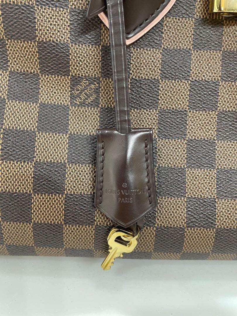 Louis Vuitton N61262 Damier Ebene / Magnolia Normandy Long Wallet (NZ2158)  - The Attic Place