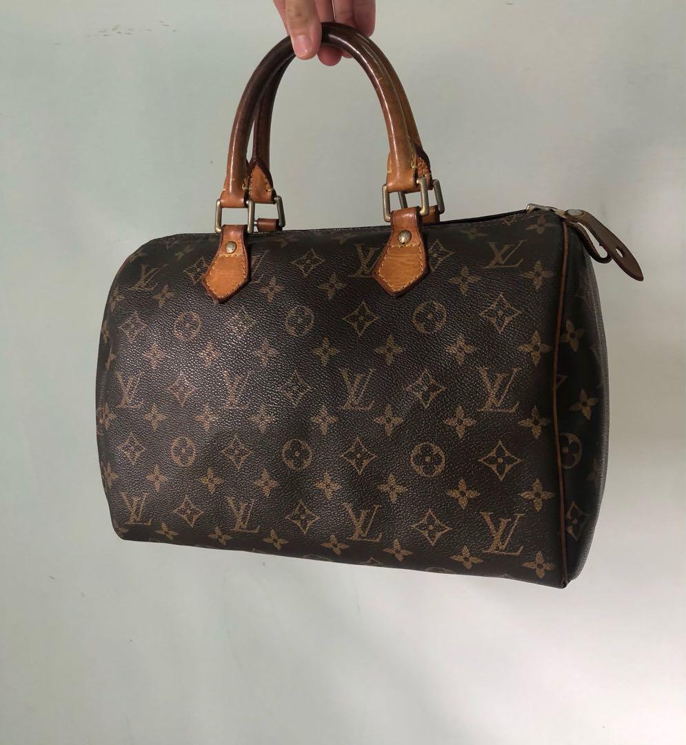 Louis Vuitton Speedy Handle Protector Cover LV, Luxury, Bags & Wallets on  Carousell