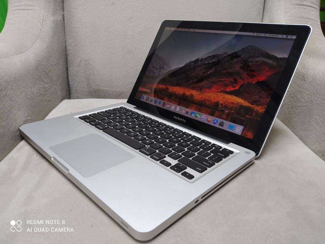 Macbook pro 2011 13.3 inch 4gb 250gb (Category: Laptops & Notebooks) located in Quezon City. Submitted by jackabbad (Listing ID 1121573012, Image 3). Description: Macbook pro 2011 Year/Model A1278 - Processor Intel Core i5 2.3 GHz - Memory 4Gb 1333 MHz Ddr3 - HDD 250Gb Storage - Intel HD Graphics 3000 384 Mb - Display size 1280x800 - 13.3 Inch size - MacOs High Sierra - Cycle count 1092 📌 Condition: 👍Good condition 99% 👍Good performance 99% 👍