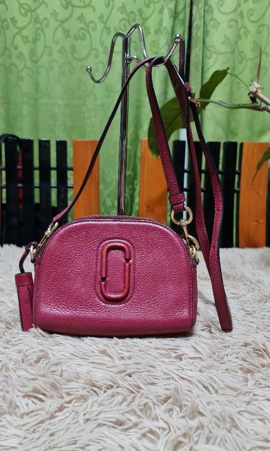 marc jacobs maroon bolsa