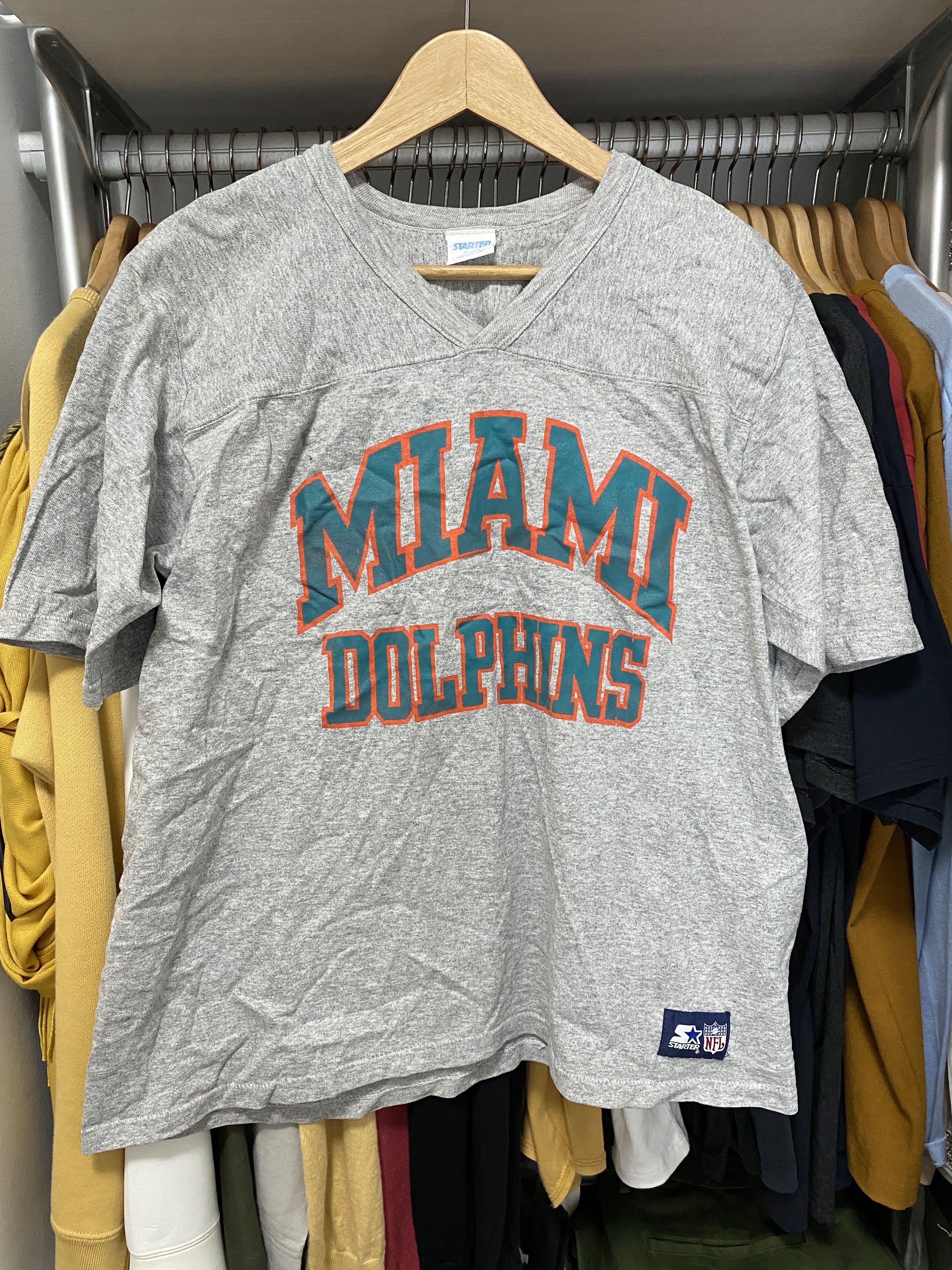 Miami Dolphins Made In USA Vintage Starter T-Shirt, Men's Fashion, Tops &  Sets, Tshirts & Polo Shirts on Carousell