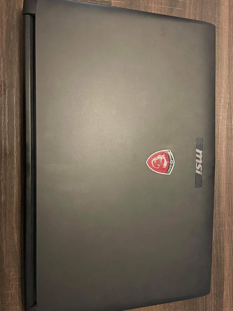 MSI GL62M 7rd (Category: Laptops & Notebooks) located in Paranaque City. Submitted by gedsuarez13 (Listing ID 1121413957, Image 3). Description: Full spec sheet: https://www.gadgetsnow.com/laptops/MSI-GL62M-7RD-Laptop-Core-i5-7th-Gen8-GB1-TBDOS2-GB Upgrades: 8gb ddr4 RAM (internal 4gb RAM. Total of 12gb RAM) 500 gen 3 m.2 ssd Included: All upgrades Laptop bag Original box Original Charger Excluded: Windows OS Issues: * Small chip on bottom case a