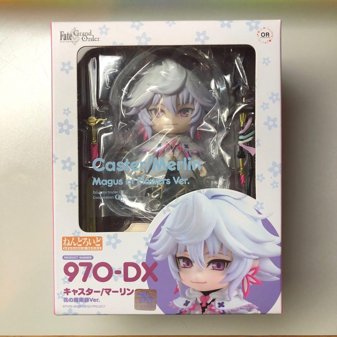Nendoroid 黏土人970 Dx Fate Grand Order Fgo Caster Merlin 花之魔術師ver 興趣及遊戲 玩具 遊戲類 Carousell
