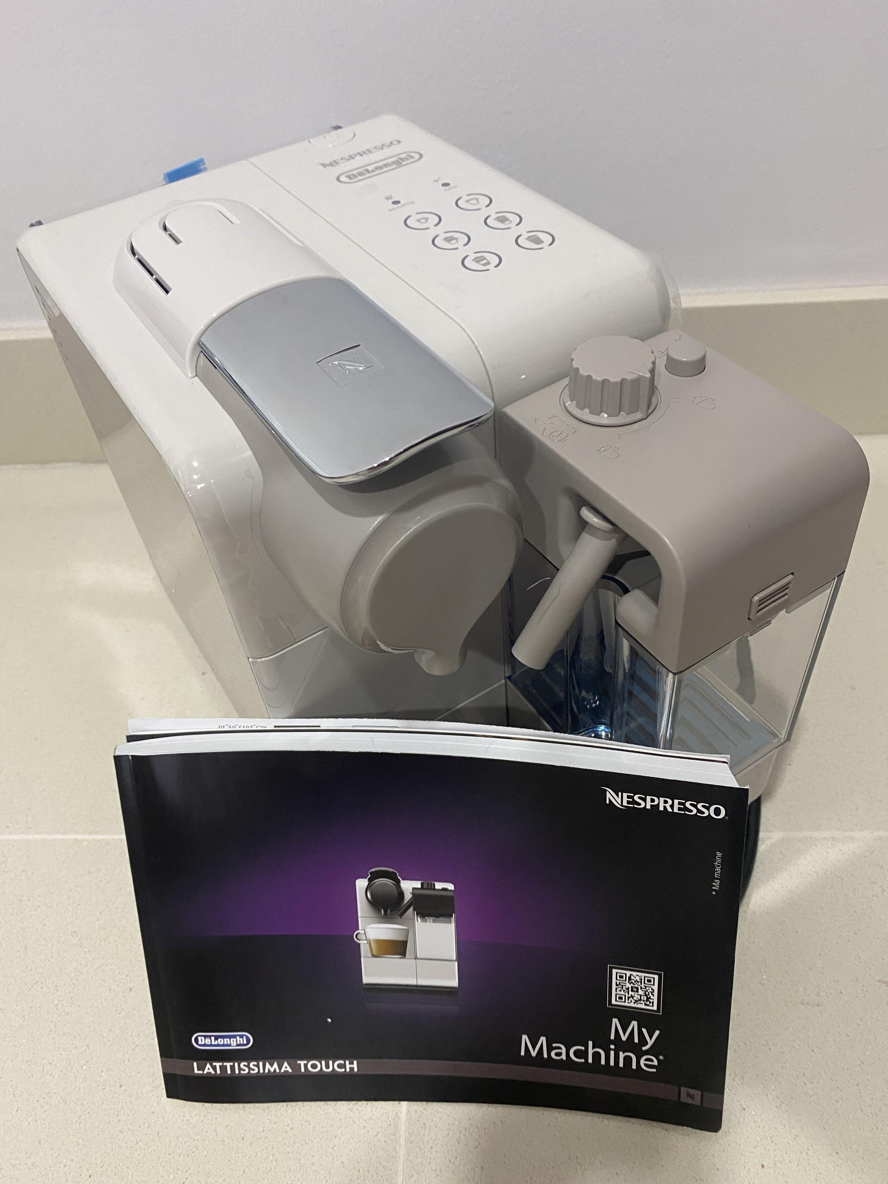 Nespresso Lattissima Touch, TV & Home Appliances, Kitchen Appliances ...
