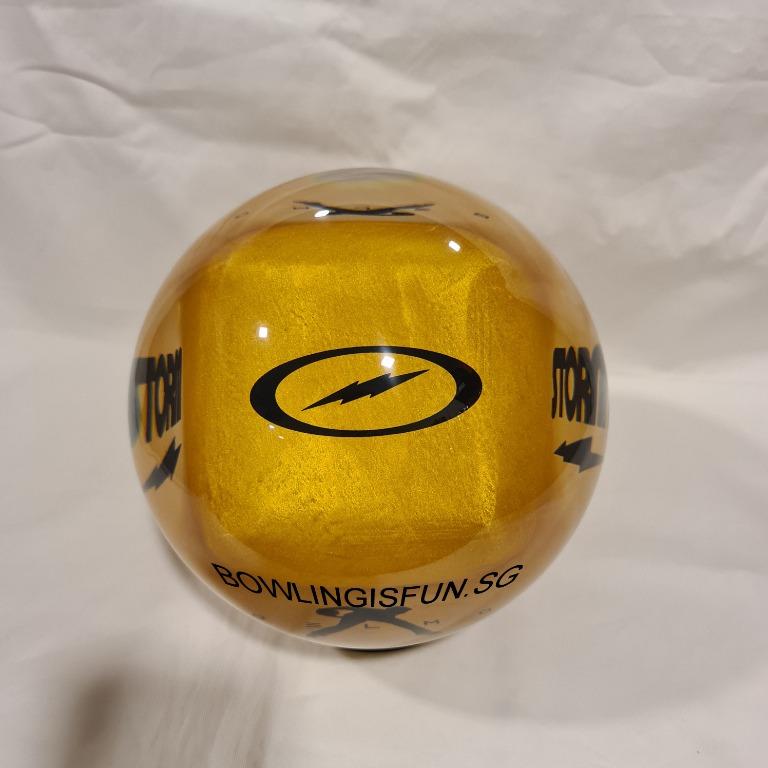 New Storm Clear Belmo Gold Limited Edition Polyester Bowling New Storm Clear Belmo Gold Limited Edition Polyester Bowling