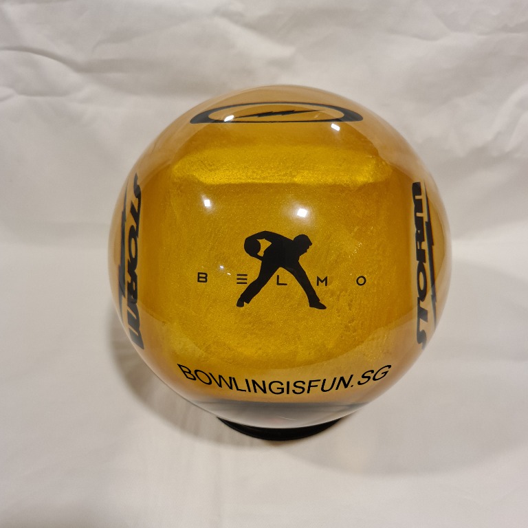 新品未使用 ボウリング　スペアボール ベルモクリアゴールド ベルモ・クリア・ゴールド - ハイスポーツ社 ：信頼のボウリング