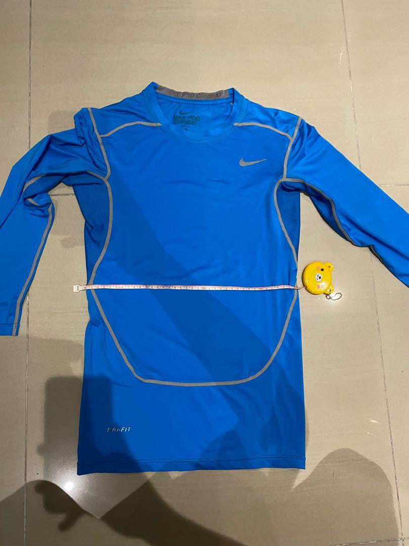 nike base layer white