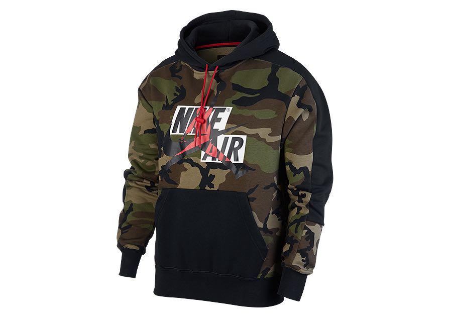 Nike Camo Hoodie Jordan Jumpman Classics