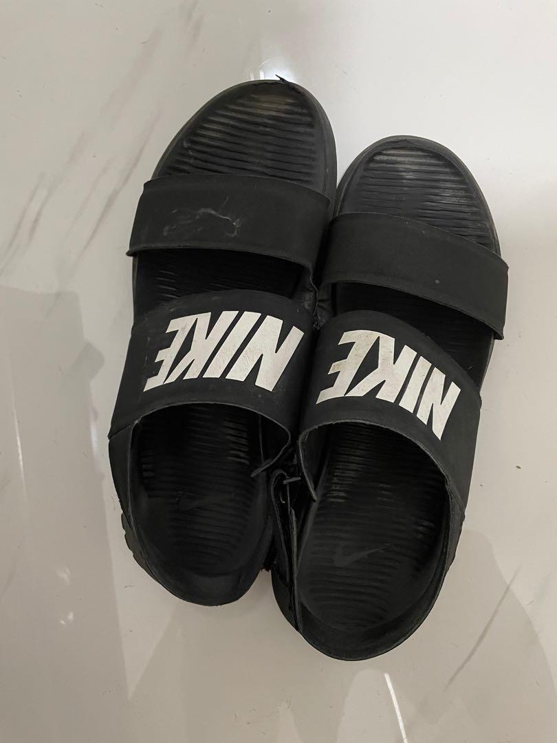 Nike Unisex Tanjun Sandals Men s Fashion Footwear Flipflops and Slides on Carousell