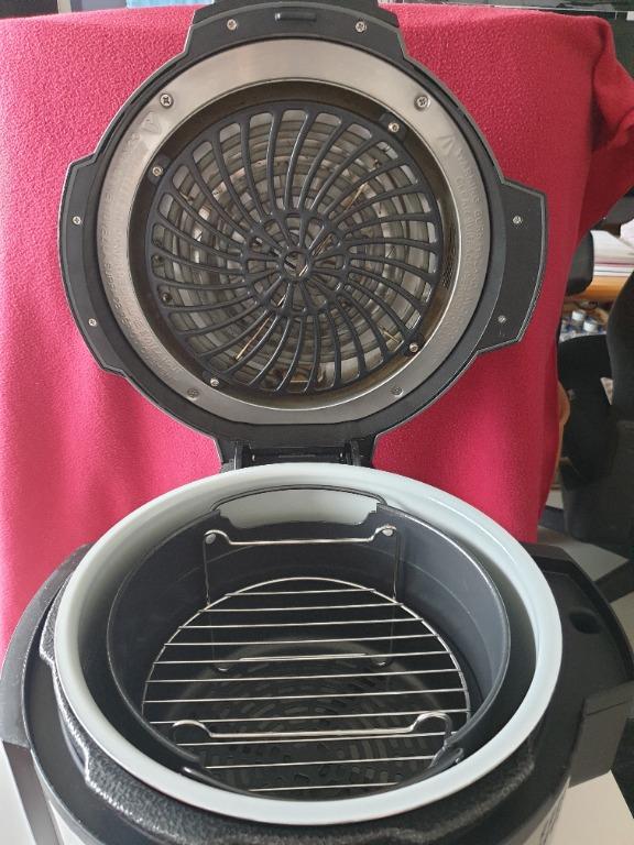 Ninja OP401 8 Qt. Foodi All in One Multi Cooker 8 Quart Black Gray TV Home Appliances Kitchen Appliances Fryers on Carousell