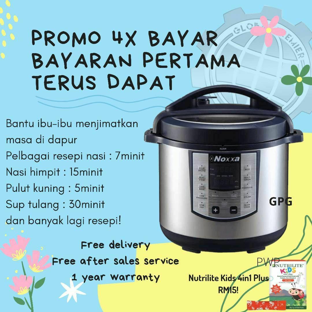 Noxxa pressure cooker promotion