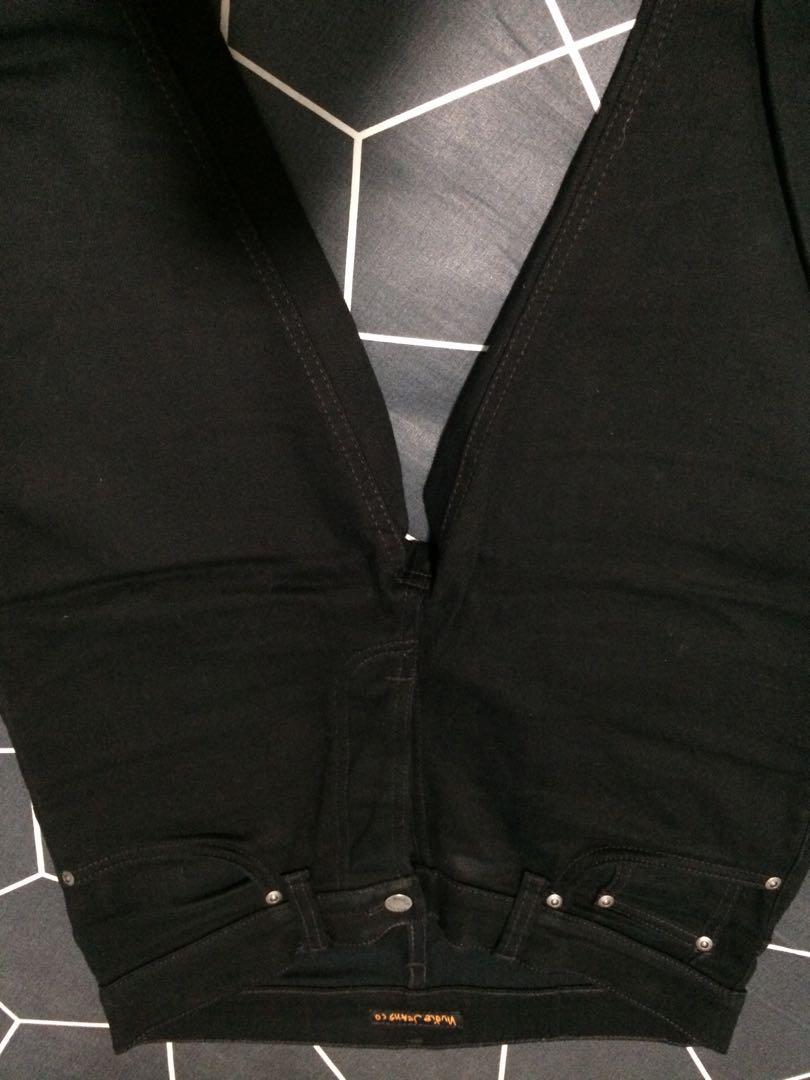 Nudie Jeans Dude Dan Dry Ever Black Men s Fashion Tops Sets