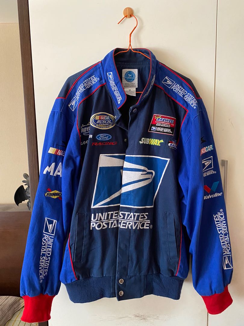 Usps nascar jacket store