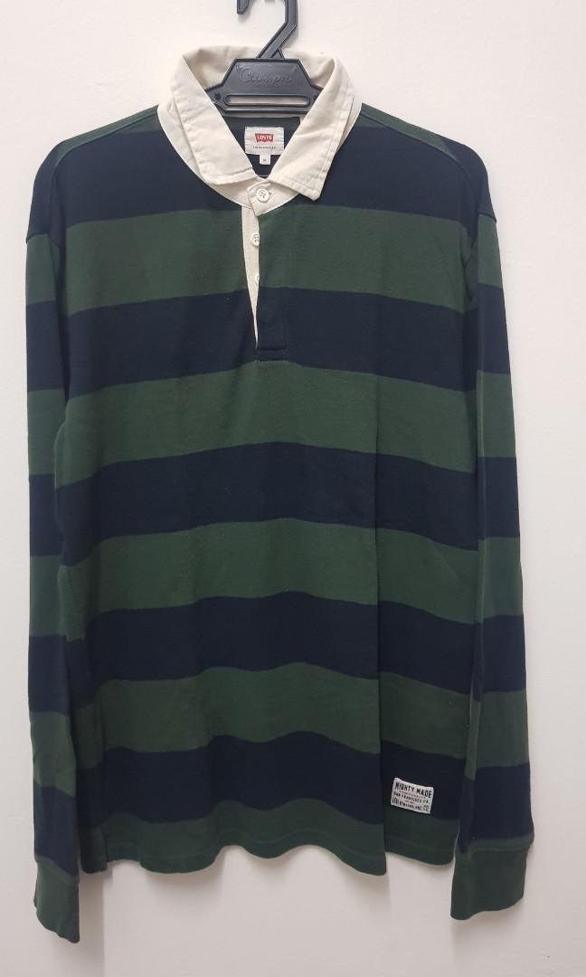 Levi's long sleeve polo 2025