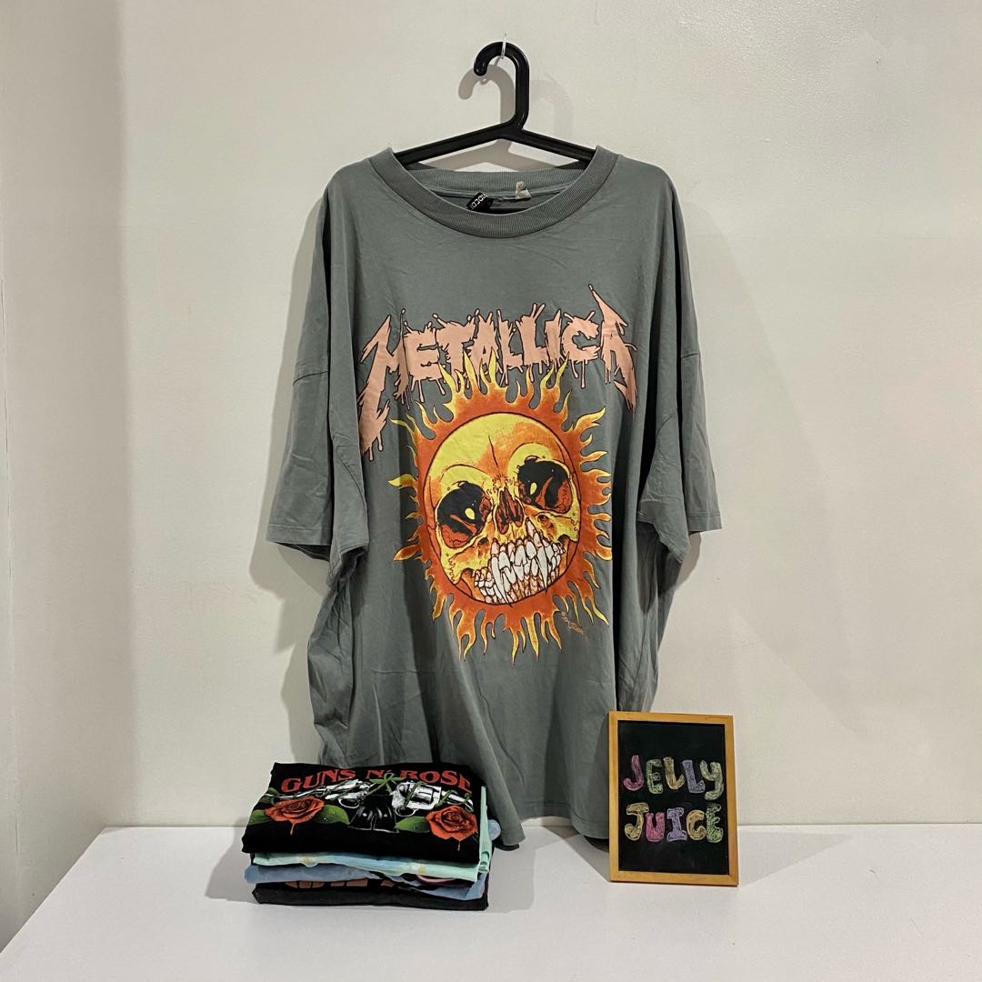 oversized band shirts