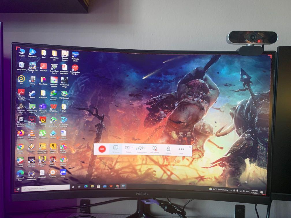 prism+ 240 165hz, Computers  Tech, Parts  Accessories, Monitor Screens on  Carousell