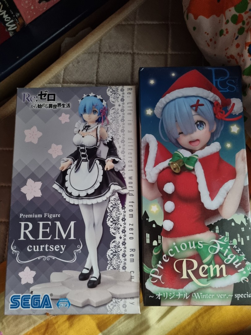 Rem figures, Hobbies & Toys, Toys & Games on Carousell