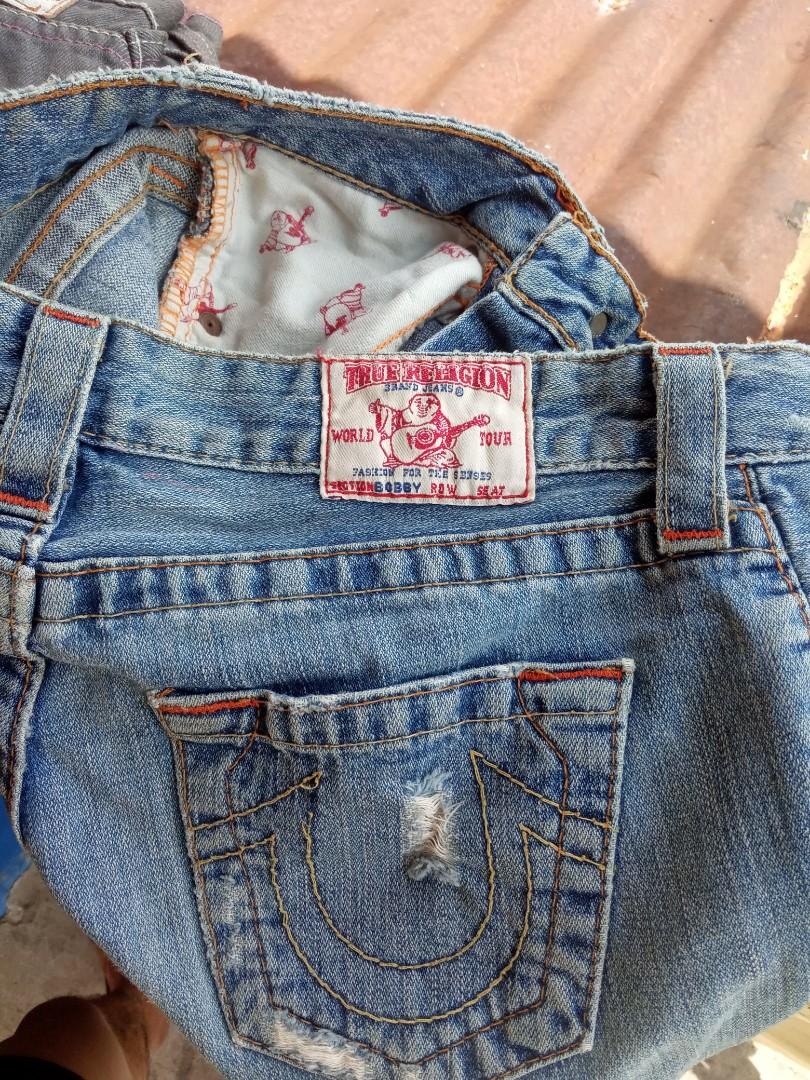 Ripped jeans cutbray True Religion 