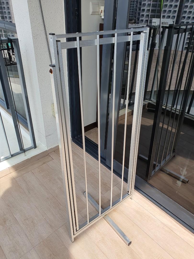 Roman foldable clothes rack, Furniture & Home Living, Home Improvement ...