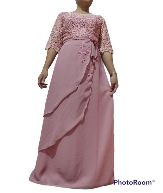 ninang long gown