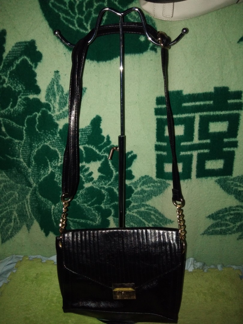 Rosetti Black Sling Bag, Luxury, Bags & Wallets on Carousell