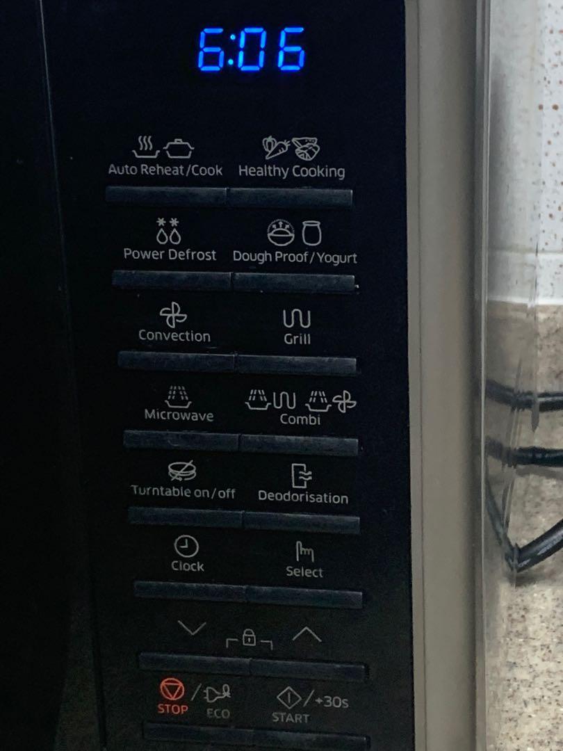 Samsung Smart Oven - model MC28H5015, TV \u0026 Home Appliances, Kitchen  Appliances, Ovens \u0026 Toasters on Carousell