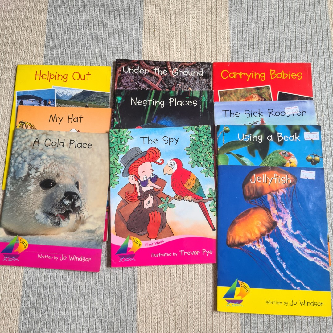 Set of 10 Sails Readers / Books for Preschoolers, Hobbies & Toys, Books