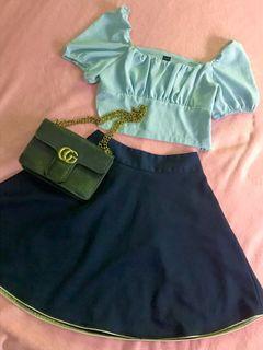 SET WEAR CROPTOP & SKIRT