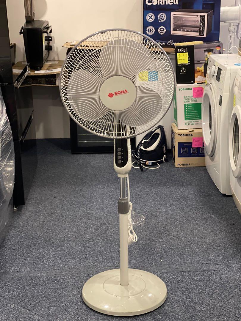 SONA S11 16IN STAND FAN, Furniture & Home Living, Lighting & Fans, Fans ...