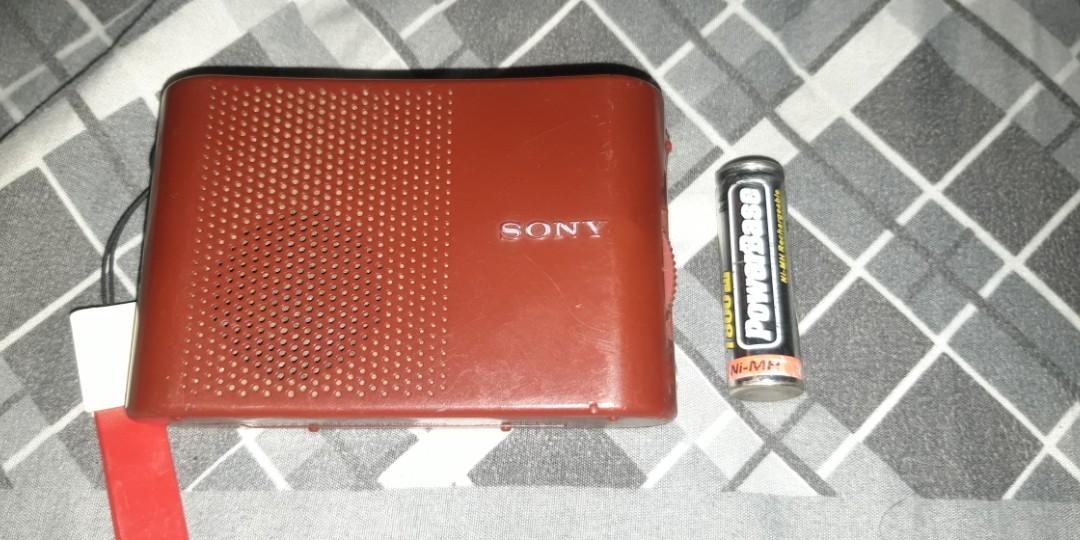 Sony portable AM/FM radio, Audio, Portable Music Players on Carousell