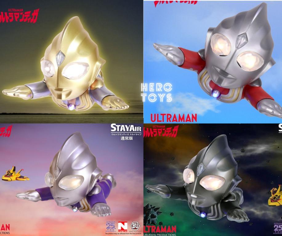 Stayair 磁浮版 普通版超人迪加ultraman Tiga 天空 力量 閃耀 黑暗 興趣及遊戲 玩具 遊戲類 Carousell